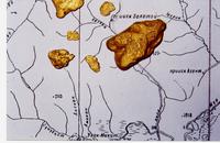 Самородок ручья Золотой найдены металлоискателем