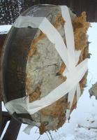 Утепление двеци Изготовление реактора для реставрации в углеродной среде железных артифактор фото 8