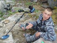 Вот и добыча, золотой самородок, оплата за нелегкий труд  который оплачивается твердой валютой - золотом