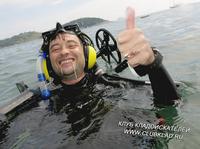 Подводный поиск с металлоискателем С металлоискателем вокруг света