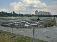 В Москве осушили Останкинский пруд на реконструкцию июль 2013