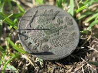 1 копейка 1818 КМ АД Находки кладоискателей с металлоискателем улус Муриннский Иркутской области  клуб кладоискателей clubklad.ru Найдена металлоискателем
