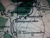 одной деревни нет уже карта 1800 какойто год