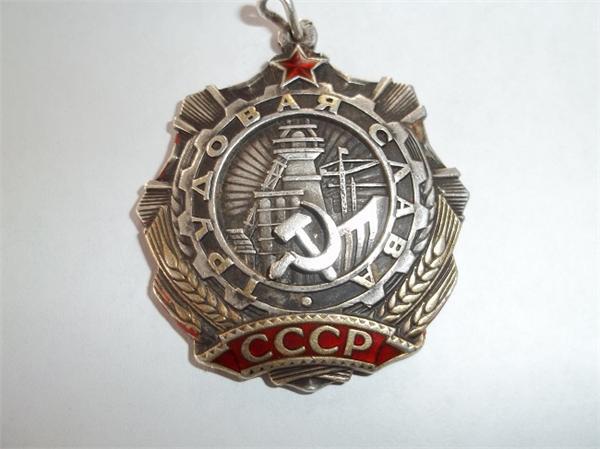Орден трудовой славы.