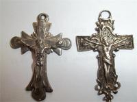 Крестики серебро.