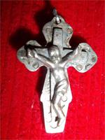 Крестик серебро.