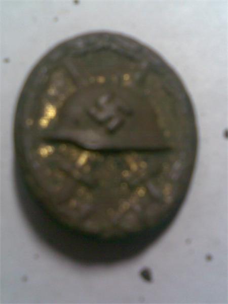 Знак за ранение 1 степени.Прошу прощение за качество фотографии.