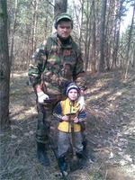 Подрос сын, копаем вместе.