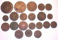 Монеты найденные на пашне на участке приблизительно 50 м х 50 м