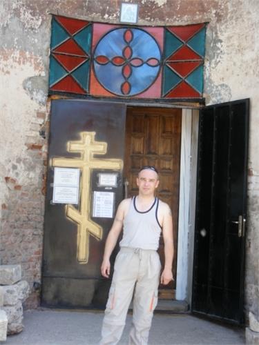 Начало восстановления Владимирского Сабора. г. Елец