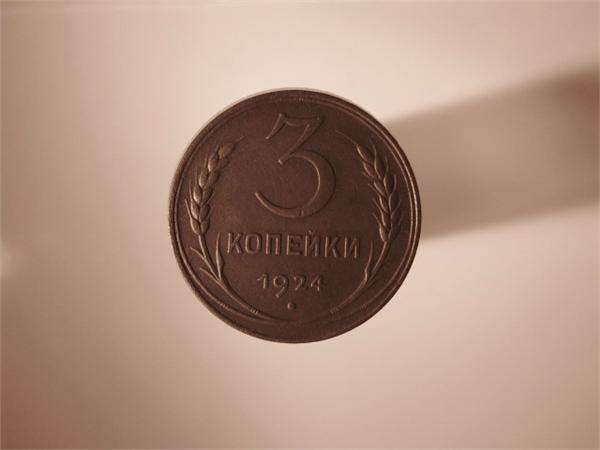 три копейки 1924 г.