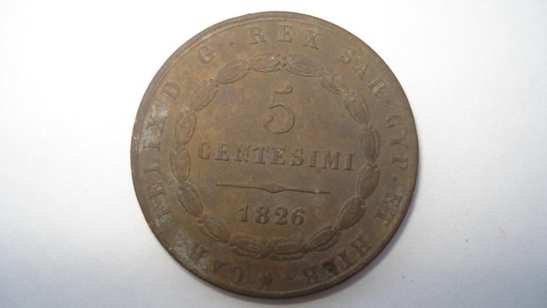 итальянские 5 сантимов