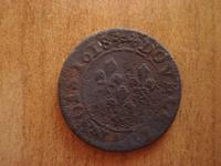 Double tournois 1618 год Luis 13