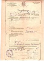 Удостоверение выпускника, аттестат