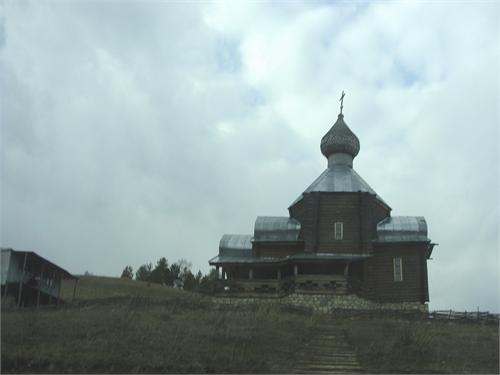 деревянная церковь