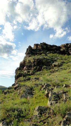 Великая скала близ старой капчеранки.