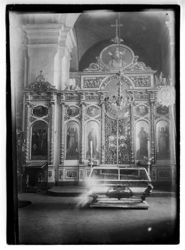 Иконостас Никольского предела в Покровском храме - Троицкосавск.