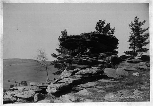 Скалы в окресности Кяхты.