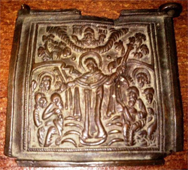 Медная иконка.