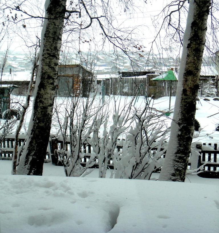 Еще вчера погода была отличной...