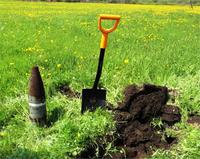 Эхо войны в далекой степи :)