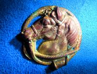 Чеканка с изображением коня. (Вот ты какой, золотой конь Чингисхана)