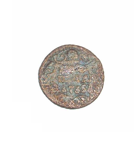 Полушка 1735 