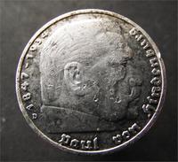5 марок 1936 г. серебро