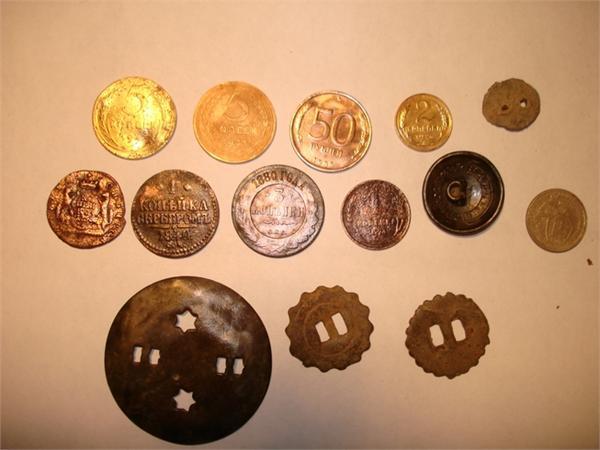 Открытие сезона 2010 , 1 коп 1768 г. моя самая старая монета