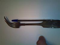 вилочка была посеребренная.)