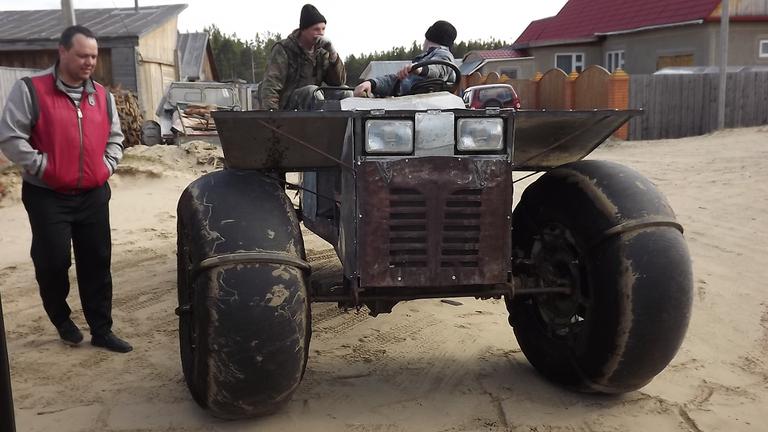 испытание вездехода