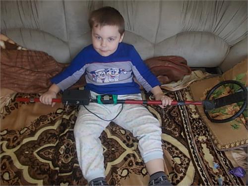 Мой сын с моим первым М.Д.