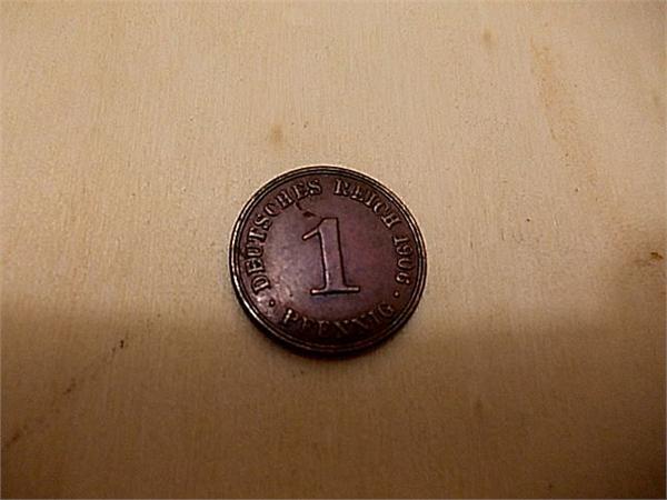 1 pfenning 1906г