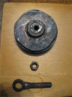 Большие магниты с динамеков,болт,гайка,кольцо,2 капли бокситки,сварка-подводный магнит.