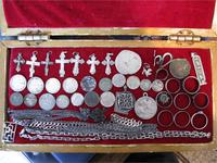 серебро,когда купаешься-снимай с себя всё,будь с природой на едине!