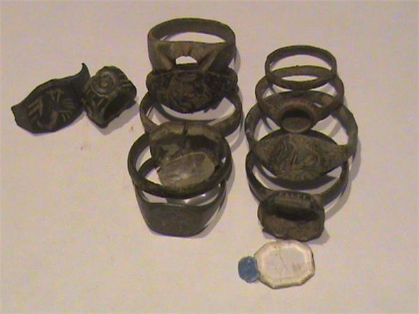 кольца хлам