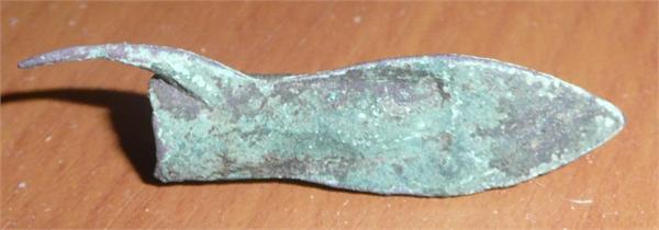 наконечник стрелы доскифы предположительно (марьяновско-бандарихенская культура)