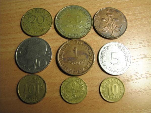 разные монетки,другая сторона