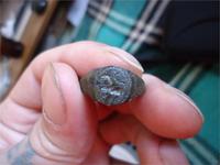 перстень медный.