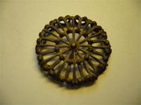 фрагмент украшения, бронза, 27 мм