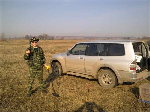 Открытие сезона 2010. Прибыли на место поиска