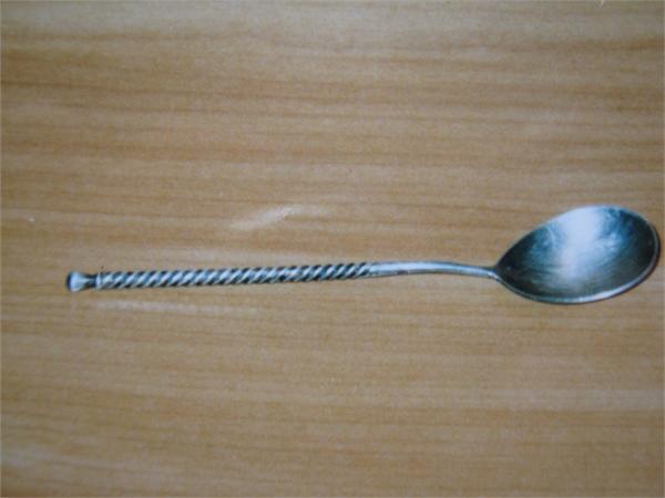 ложка серебро