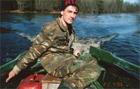 в разлив весной на моторе