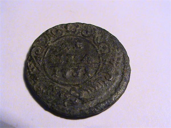 Аверс деньги 1731. Пока не чистил.