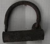 замок кованный с клеймом А К