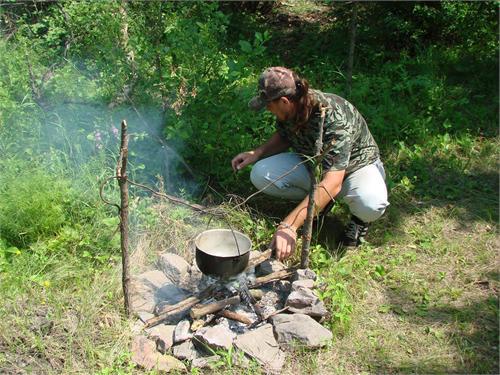 Полевая кухня.