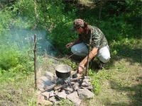 Полевая кухня.