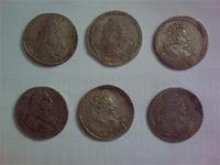 Два Петра и Анна - рубли из Забайкалья.