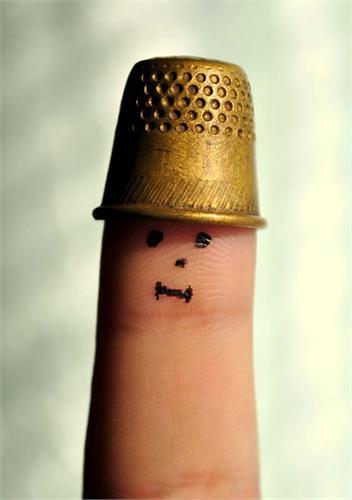 - copper thimble - 
