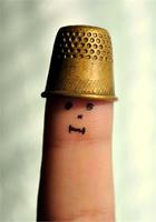 - copper thimble - 